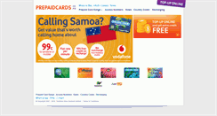 Desktop Screenshot of prepaidcards.co.nz